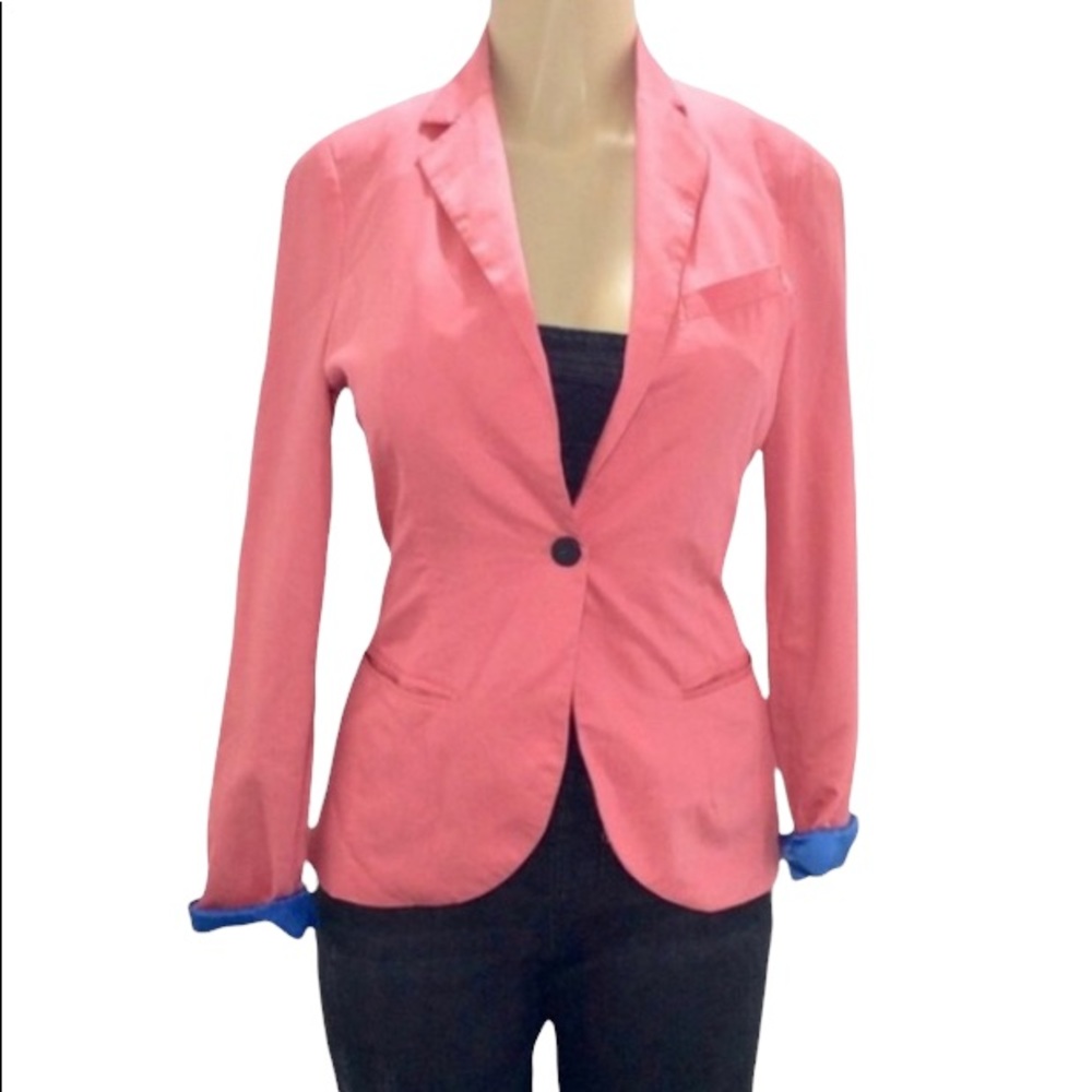 Bershka single button blazer